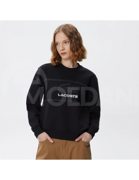 Lacoste - Lacoste Women's Relaxed Fit Crew Neck Printed Sweatshirt Tbilisi - photo 1