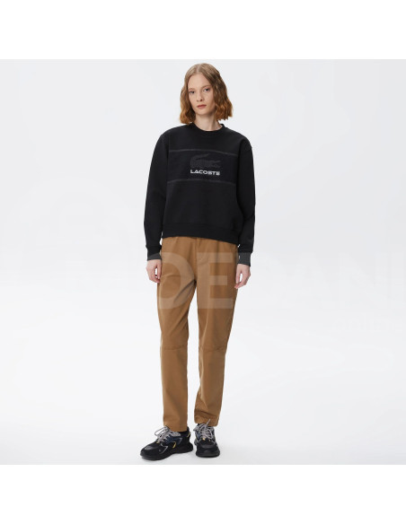 Lacoste - Lacoste Women's Relaxed Fit Crew Neck Printed Sweatshirt Tbilisi - photo 3