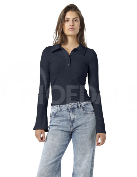 Noisy May - NMCLARA L/S POLO COLLAR TOP JRS Tbilisi - photo 2