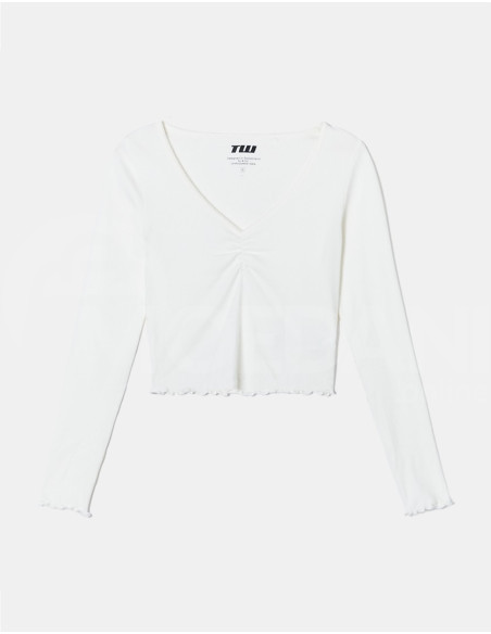 Tally Weijl - BASIC LONG SLEEVES T-SHIRT Тбилиси - изображение 4