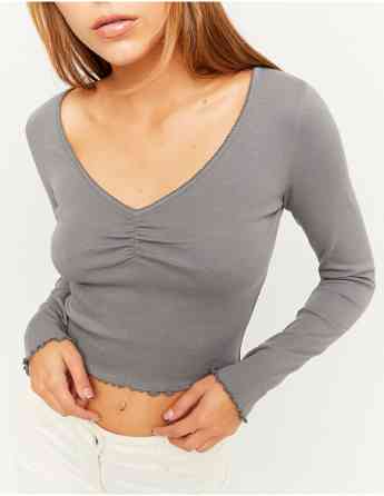 Tally Weijl - BASIC LONG SLEEVES T-SHIRT Tbilisi