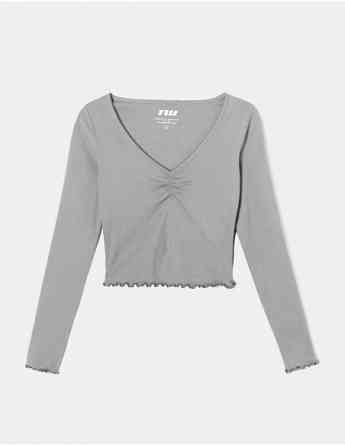 Tally Weijl - BASIC LONG SLEEVES T-SHIRT Tbilisi
