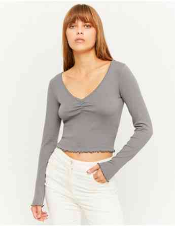 Tally Weijl - BASIC LONG SLEEVES T-SHIRT Tbilisi