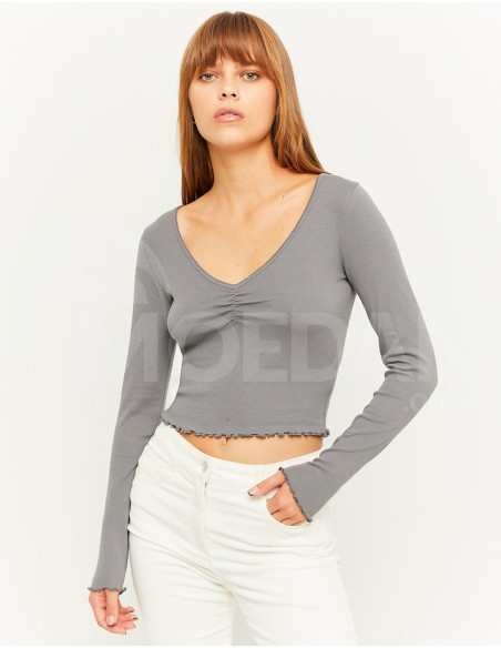 Tally Weijl - BASIC LONG SLEEVES T-SHIRT Тбилиси - изображение 1