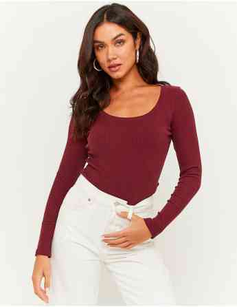 Tally Weijl - WHITE CROPPED BASIC T-SHIRT Tbilisi