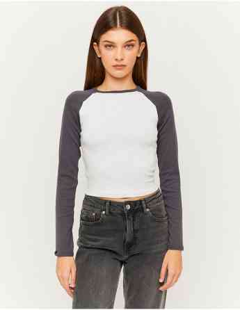Tally Weijl - BASIC LONG SLEEVES T-SHIRT Tbilisi