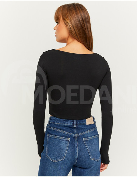 Tally Weijl - BLACK CROPPED BASIC TOP Tbilisi - photo 2