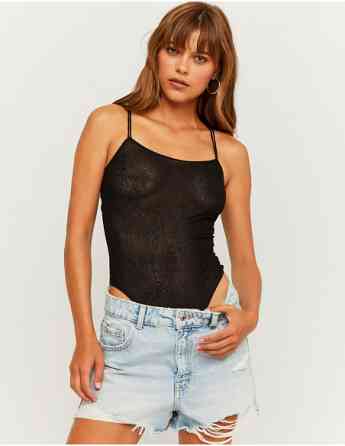 Tally Weijl - BLACK LACE BODYSUIT Tbilisi