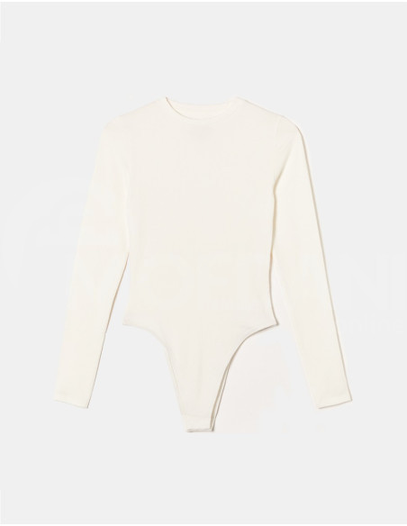 Tally Weijl  - WHITE BASIC LONG SLEEVES BODYSUIT Тбилиси - изображение 4