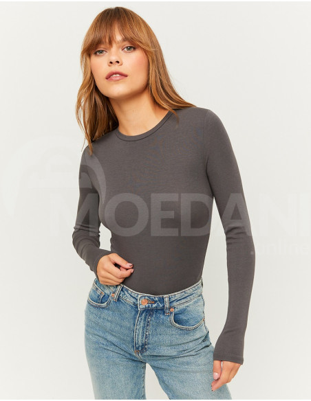 Tally Weijl - GREY BASIC LONG SLEEVES BODYSUIT Тбилиси - изображение 1