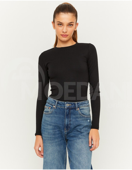 Tally Weijl - BLACK BASIC LONG SLEEVES BODYSUIT Tbilisi - photo 1