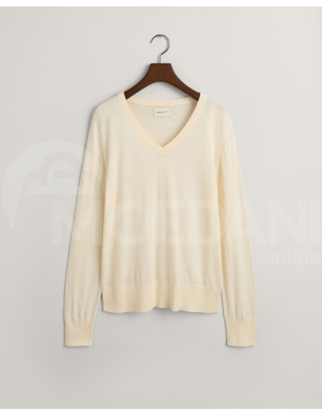 Gant - Fine Knit V-Neck Sweater Tbilisi - photo 5