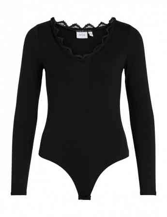 VILA - VISASSI V-NECK L/S BODYSTOCKING/SU Tbilisi