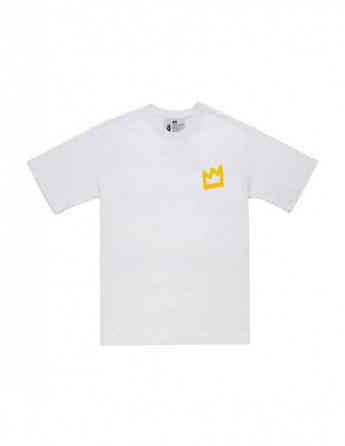 Dogo - Unisex Vegan White T-Shirt - No More Drama Design Tbilisi