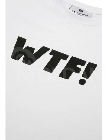 Dogo - Unisex Vegan White T-Shirt - WTF Design Tbilisi - photo 3