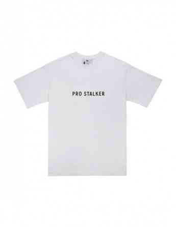 Dogo - Unisex Vegan White T-Shirt - Pro Stalker Design Tbilisi