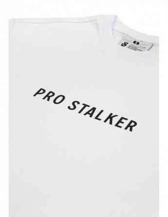 Dogo - Unisex Vegan White T-Shirt - Pro Stalker Design Tbilisi