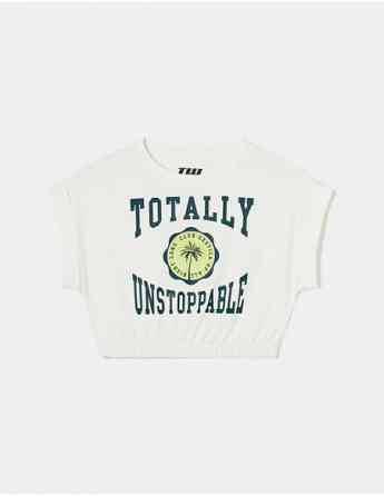 Tally Weijl - PRINTED CROPPED T-SHIRT თბილისი