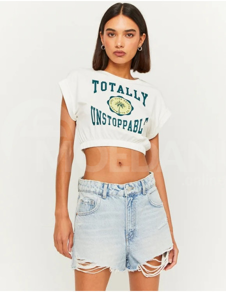 Tally Weijl - PRINTED CROPPED T-SHIRT თბილისი - photo 3