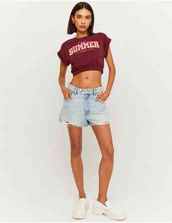 Tally Weijl - PRINTED CROPPED T-SHIRT თბილისი