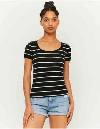 Tally Weijl - T-SHIRT WITH STRIPES თბილისი