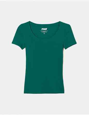 Tally Weijl - GREEN BASIC T-SHIRT თბილისი