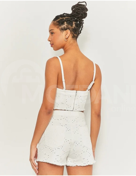 Tally Weijl - EMBROIDERED DENIM TOP თბილისი - photo 2