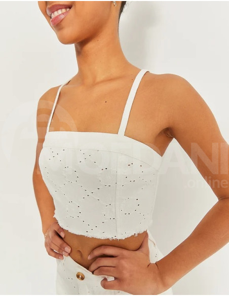 Tally Weijl - EMBROIDERED DENIM TOP თბილისი - photo 3