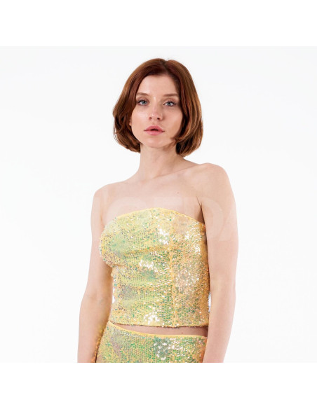 VILA - VIKYTIA SEQUIN TOP თბილისი - photo 1