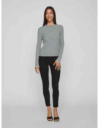 VILA - VITHESSA O-NECK L/S TOP - NOOS თბილისი