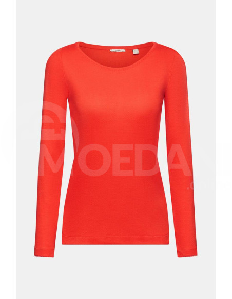 ESPRIT - Pointelle long-sleeved top Тбилиси - изображение 8