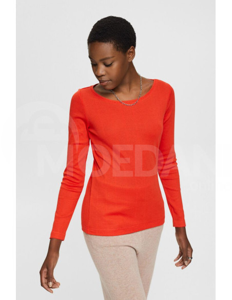 ESPRIT - Pointelle long-sleeved top Тбилиси - изображение 3