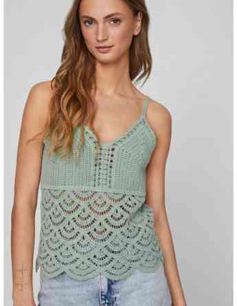 VILA - VIAADA V-NECK S/L TOP თბილისი