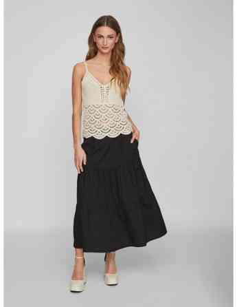 VILA - VIAADA V-NECK S/L TOP თბილისი