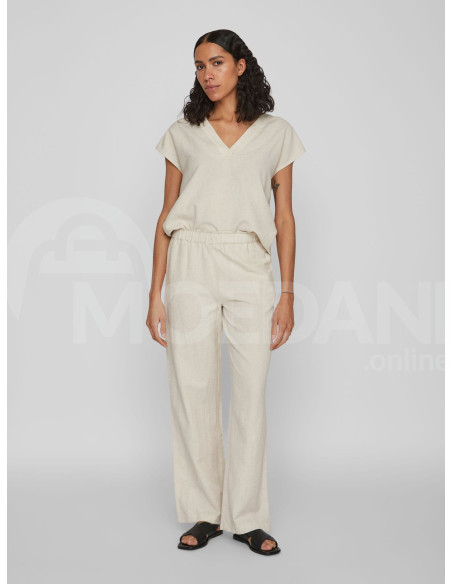 VILA - VIPRISILLA V-NECK S/S TOP - NOOS Тбилиси - изображение 4