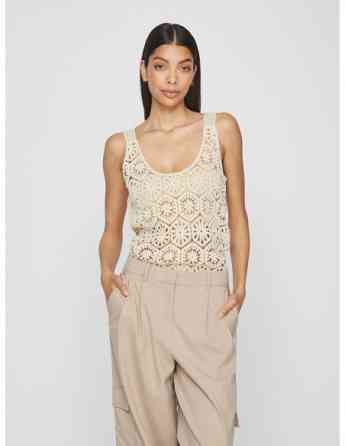 ROUGE VILA - VISUMMER CROCHET SINGLET/ROU თბილისი