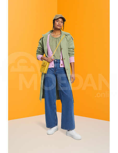 ESPRIT - Sleeveless linen blend blouse with floral print თბილისი - photo 4