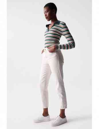 Salsa Jeans - RIBBED KNIT POLO SHIRT თბილისი