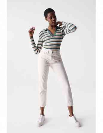 Salsa Jeans - RIBBED KNIT POLO SHIRT თბილისი