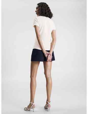 Tommy Hilfiger - SLIM MONOTYPE PRINT C-NK SS თბილისი