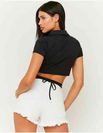 Tally Weijl - CROPPED LINEN TOP თბილისი