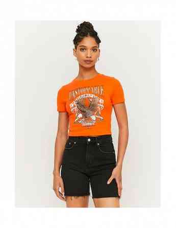 Tally Weijl - BASIC CROPPED T-SHIRT თბილისი
