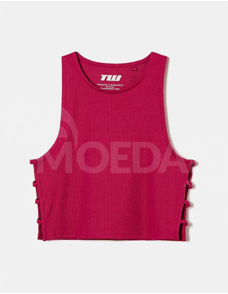 Tally Weijl - RIBBED TOP WITH SIDE CUT OUT თბილისი - photo 3