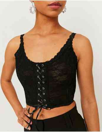 Tally Weijl - CORSET TOP WITH LACE თბილისი