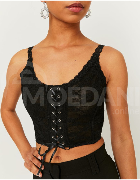 Tally Weijl - CORSET TOP WITH LACE თბილისი - photo 4