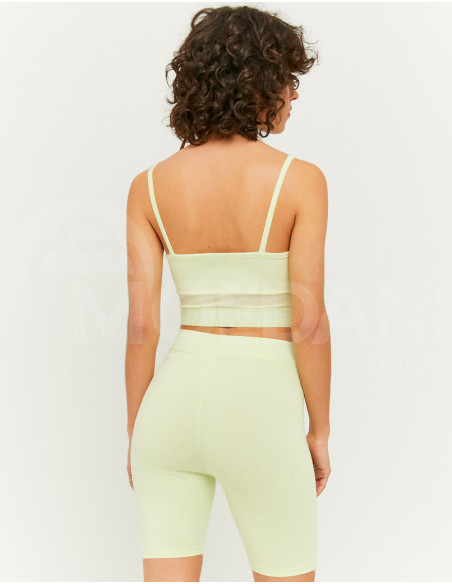 Tally Weijl - GREEN SLEEVELESS PRINTED CROP TOP Тбилиси - изображение 2