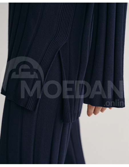 Gant - Rib Knit Open Collar Sweater თბილისი - photo 4