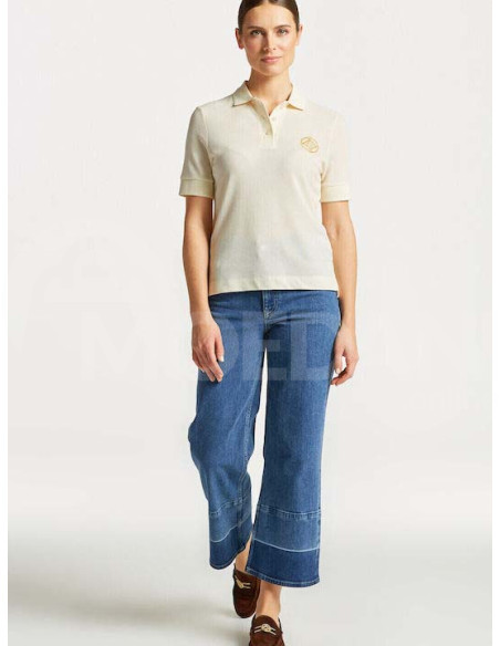 Gant - GANT Women's Rope Icon Piqué Polo Shirt თბილისი - photo 5