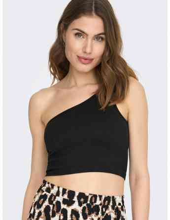 ONLY - ONLGWEN RIB ASYMMETRIC CROP TOP PNT თბილისი