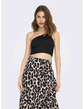 ONLY - ONLGWEN RIB ASYMMETRIC CROP TOP PNT თბილისი